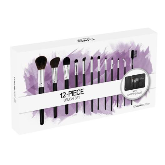 [Meoheo] Bộ cọ trang điểm 12 Piece Brush Set Coastal Scent