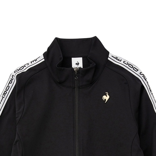 Áo khoác nỉ Lecoq Sportif nữ - QMWSJF03-BLK