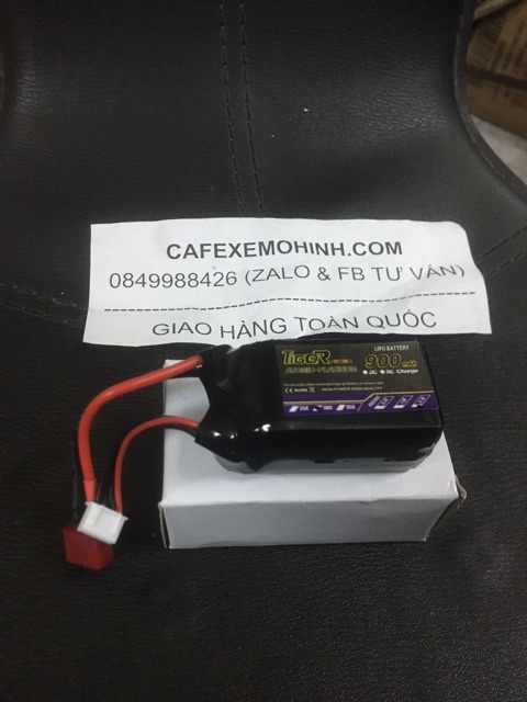 Pin lipo 3s 900 mah 11.1 30c cho tàu xe hoặc flycam tốc độ 70-90km/h