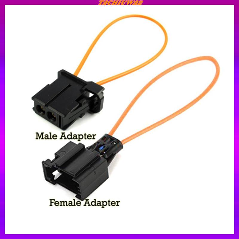 Set 2 Đầu Nối Dây Cáp Quang Sợi Quang Hầu Hết Cho Audi / BMW / Mercedes