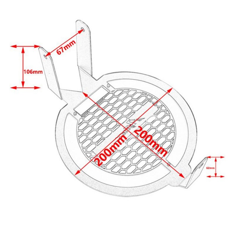 Lưới Bảo Vệ Đèn Pha Xe Mô Tô Honda Cb650R Cb 650 R 2019 2020