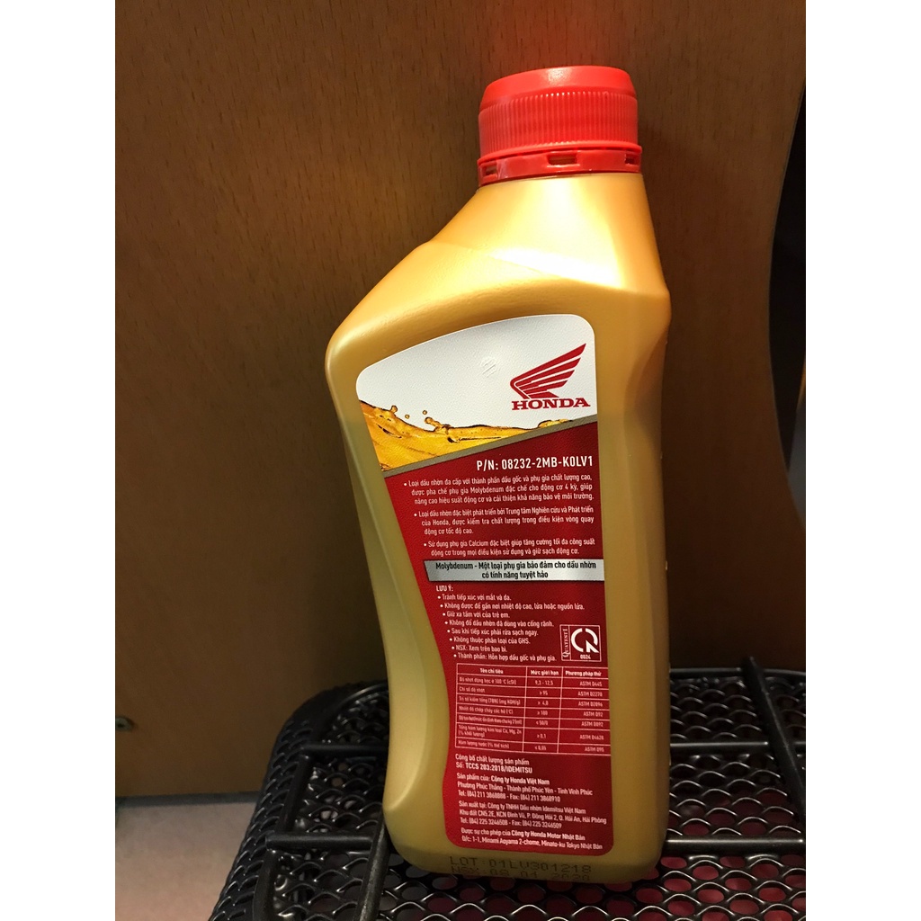 Dầu nhớt xe tay ga Honda - 10w30 (700ml)