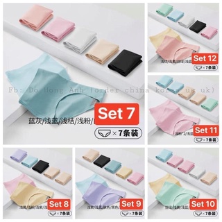 Set 7 chíp lụa băng kháng khuẩn