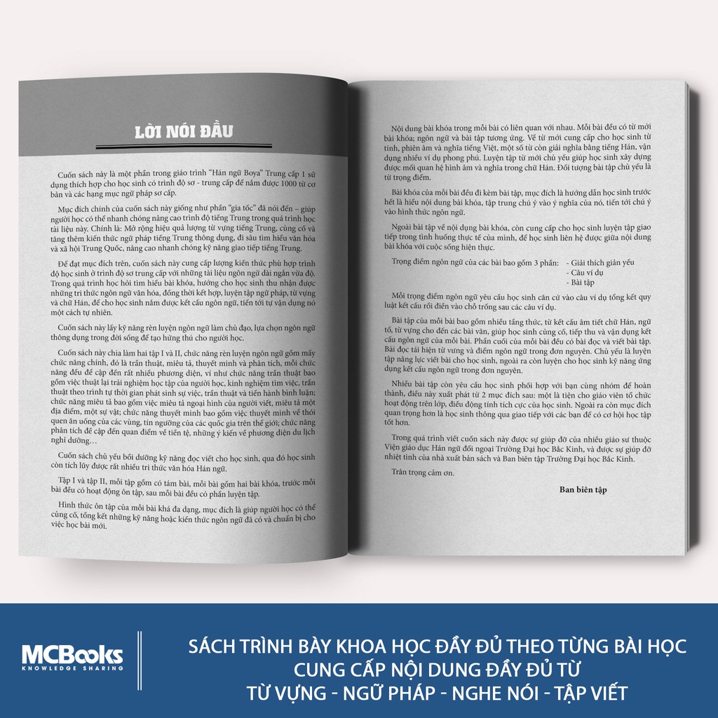 Sách Giáo Trình Hán Ngữ Boya Trung Cấp 1 Tập 2 MCBooks