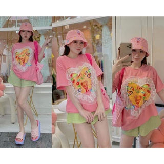 Set bộ ngắn tim ren trái tim