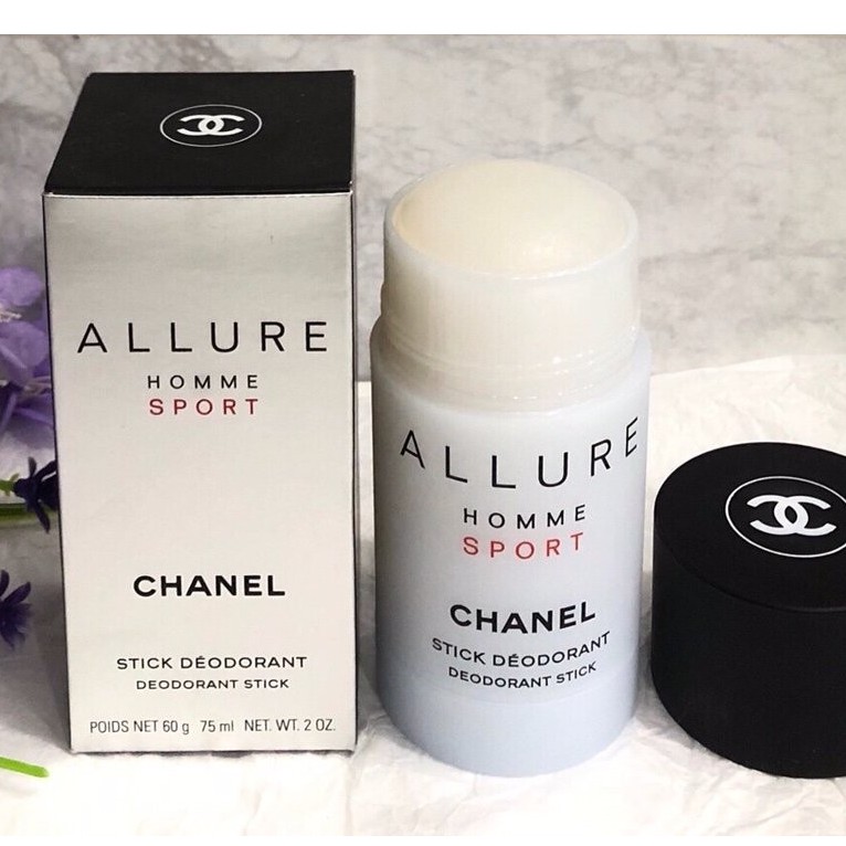 Lăn Khử Mùi Nước Hoa Nam Chanel Allure Homme Sport Stick Deodorant 75ML  chính hãng - Khử mùi cho nam 