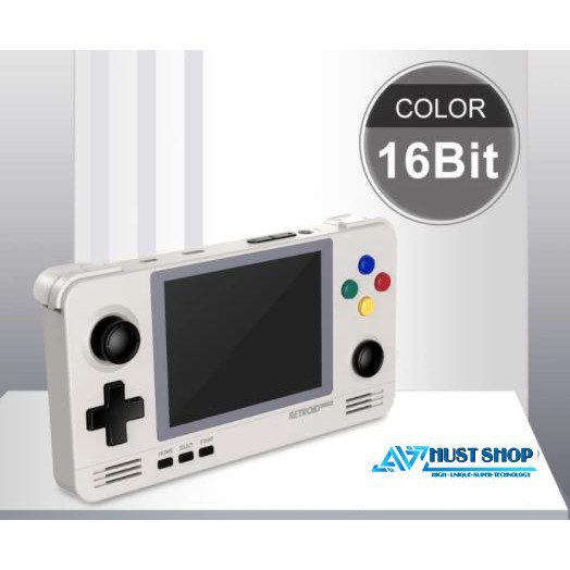 Máy Chơi Game Cầm Tay Retroid Pocket 2 Hệ Điều Hành Android 6.0 Chơi các dòng game PS1/Dreamcast/N64