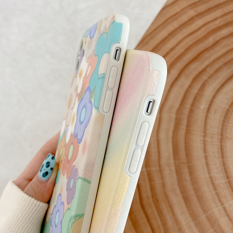 Ốp Điện Thoại Da Cừu Họa Tiết Hoa Xinh Bắt Mắt Cho Iphone 12 Pro Max Mini Iphone Se2020 11pro Max Ix Xr Xs Max 7 8 Plus | BigBuy360 - bigbuy360.vn
