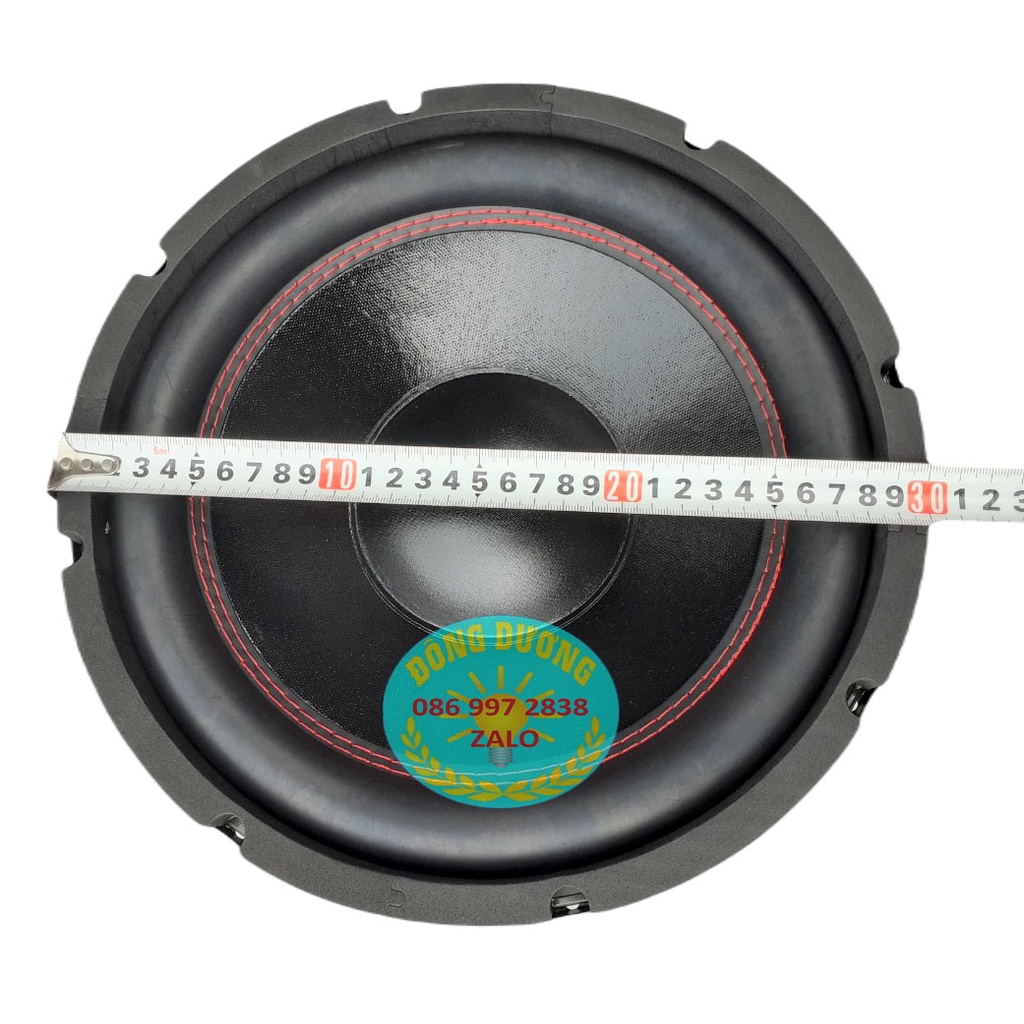 GIÁ 2 CHIẾC - CỦ LOA BASS SUB 30 JB AUDIO TỪ KÉP CÔN 51 GÂN CAO SU - MÀNG KHÂU CHỈ ĐỎ - CỦ LOA 3 TẤC