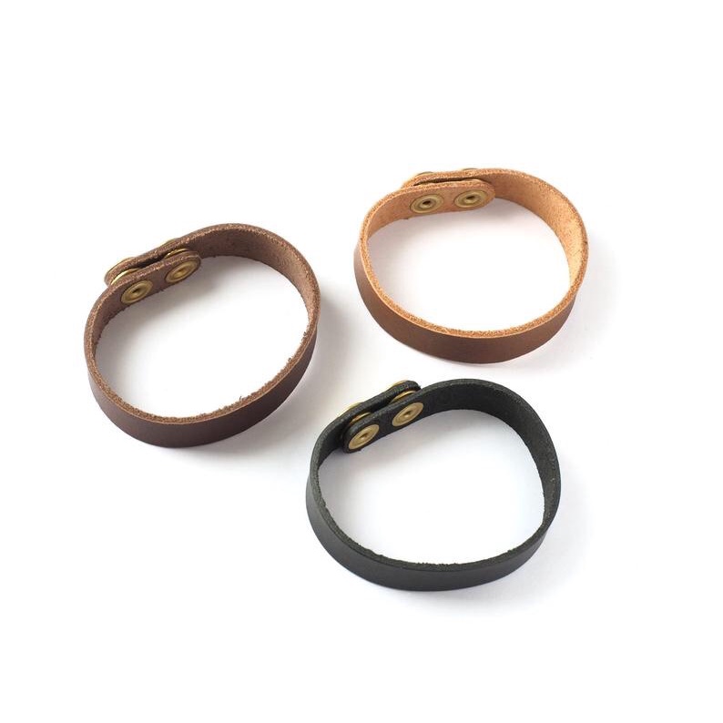 Vòng Tay Bằng Da Phong Cách Cho Nam, Nữ Handmade, Da Thật