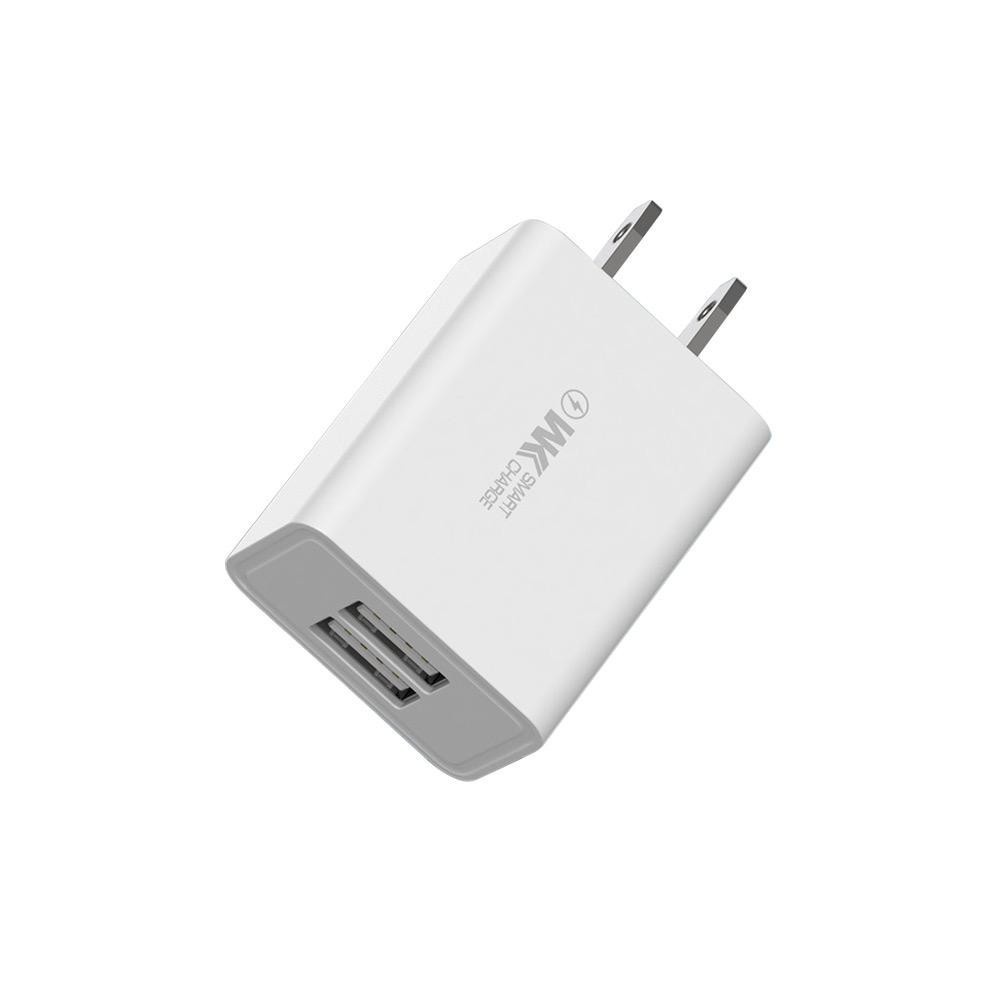 Bộ sạc WK-U56 2 cổng USB + cáp iP