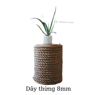 Dây thừng (dây gai) trang trí handmade 8mm