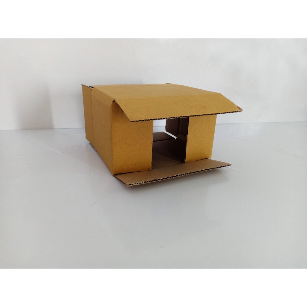 15x10x10 Combo 10 hộp carton gói hàng - Thùng giấy đóng hàng