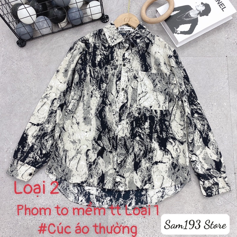 ÁO SƠ MI LOANG HOT HIT HÀNG LOẠI1 NĐ- LOẠI2 Zr