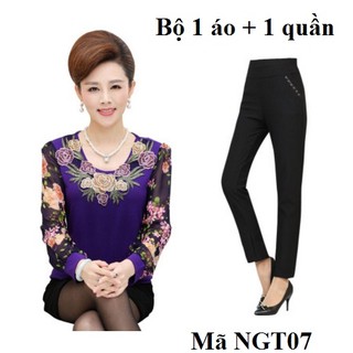 HOT Bộ đồ cho người trung niên, người lớn tuổi NGT07,08,09