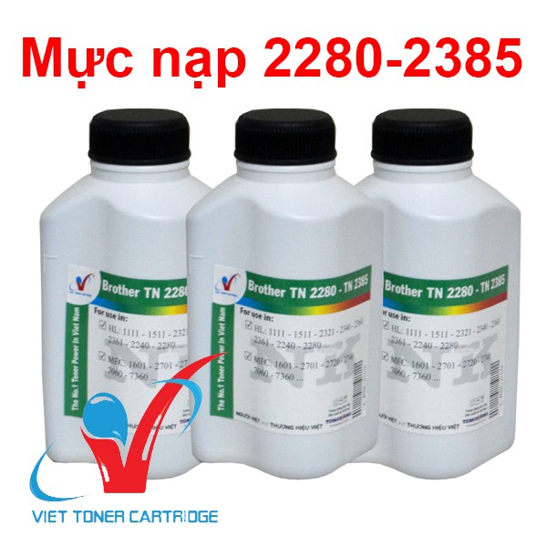 Mực nạp Brother TN 2240-2260-2280-2385