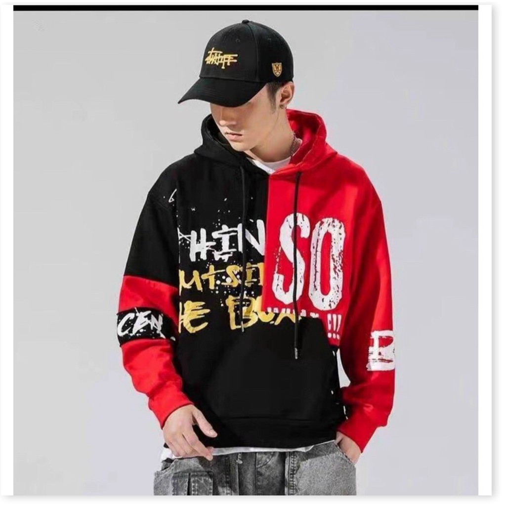 ÁO KHOÁC NỈ HOODIES NAM NỮ FORM RỘNG , HỌA TIẾT PHỐI MÀU CỰC MỚI , DÀNH CHO CÁC BẠN TRẺ SOZK LANA FASHION