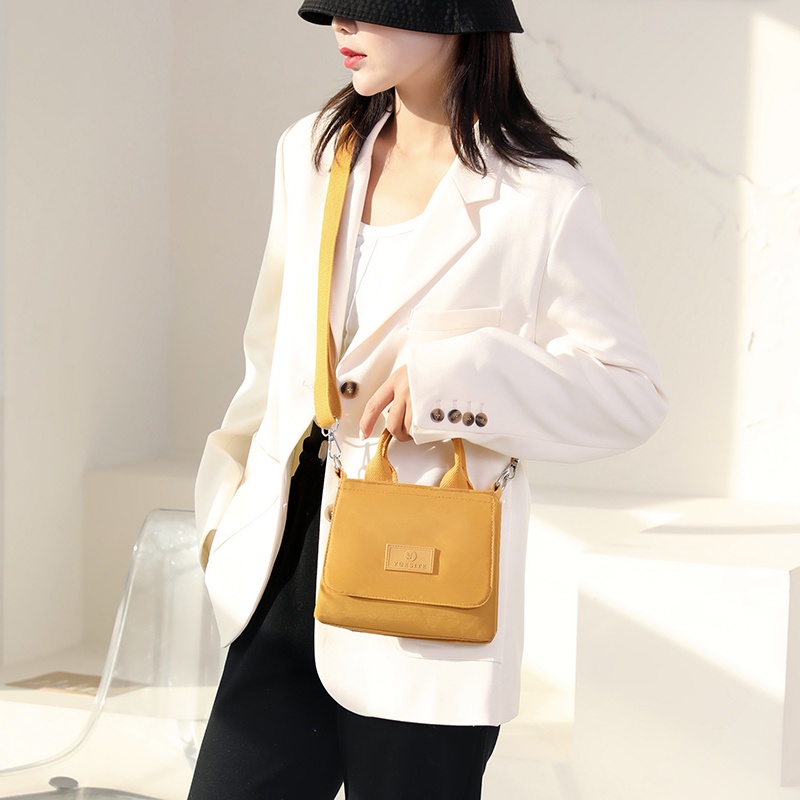 Túi Đeo Chéo Vải Bố Phong Cách Mới Cho Nữ