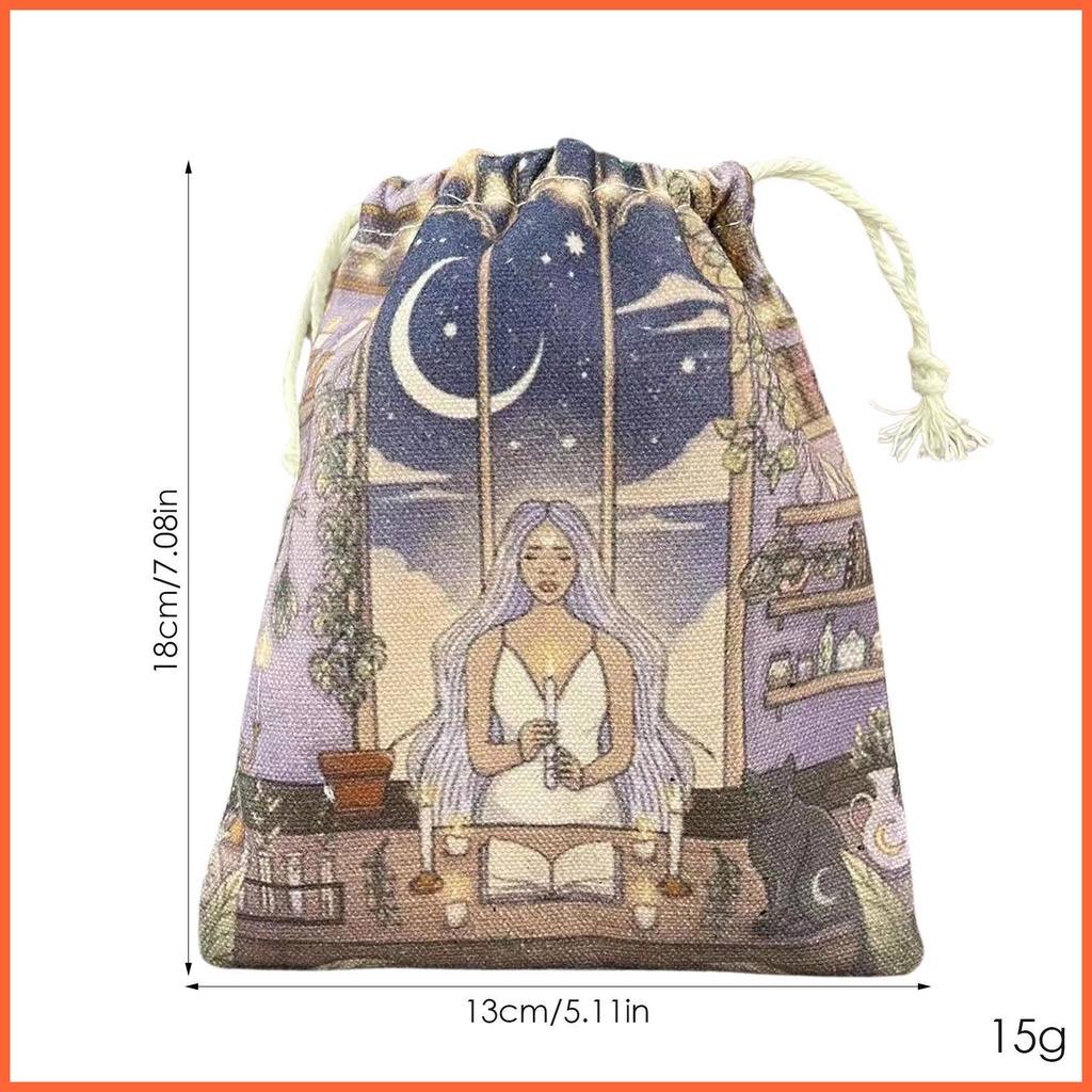 Bộ Bài Tarot In Hình Mặt Trăng Độc Đáo