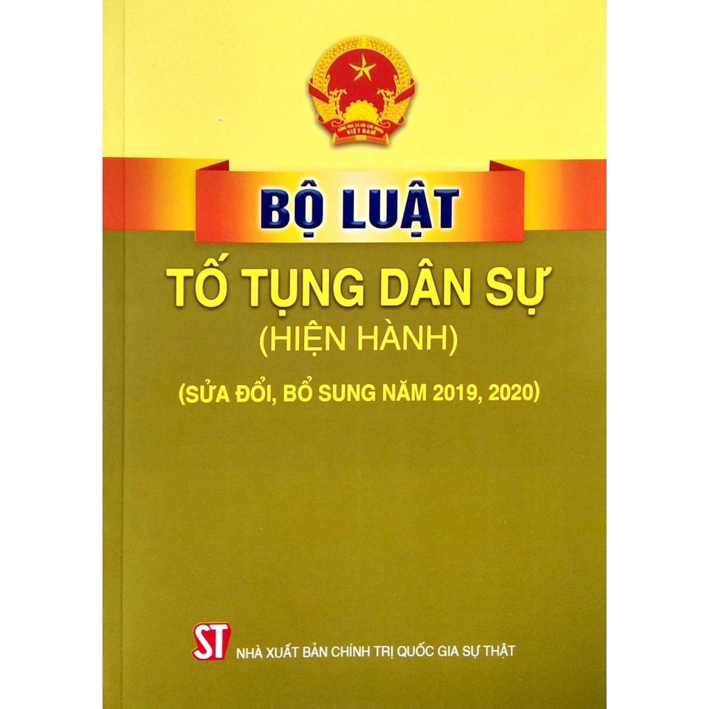 Sách Bộ Luật Tố Tụng Dân Sự