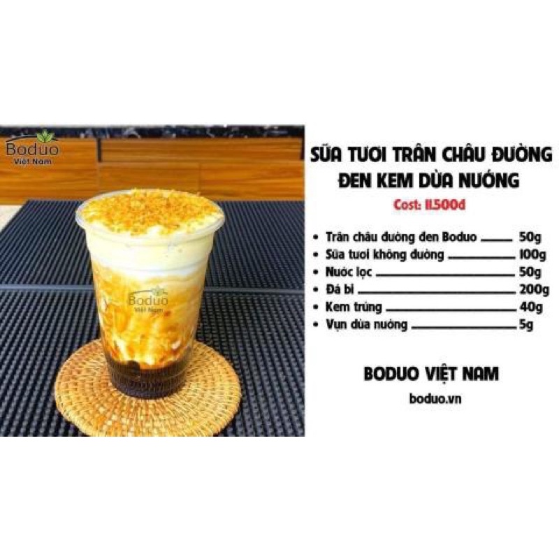 kem trứng nướng bodou -onlyou- xika the alley 1kg