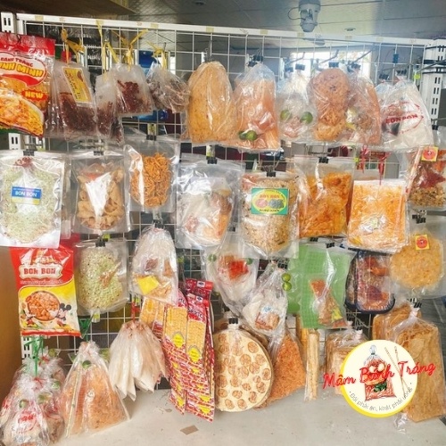 Bánh tráng trộn Bon Bon bánh tráng rong biển mini Tây Ninh - 04101703