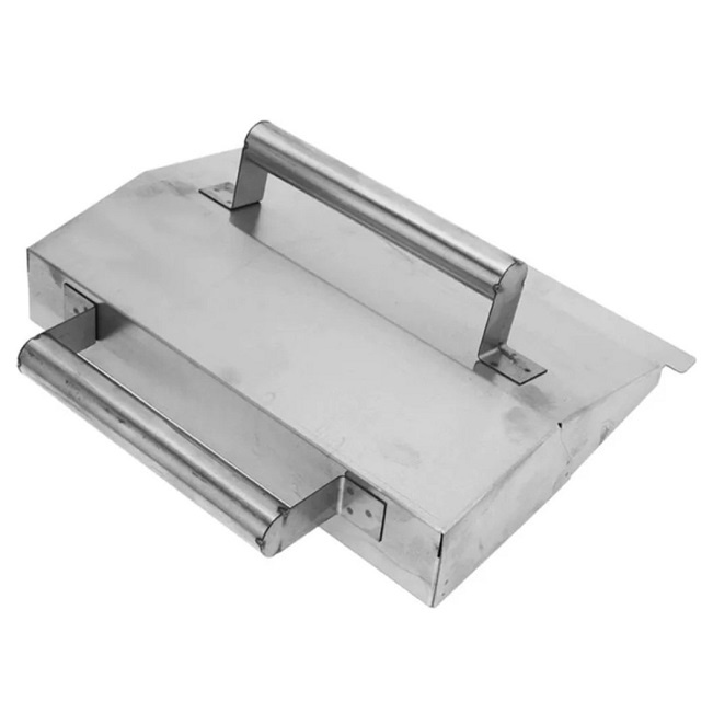 Máng Trát Hồ Xây Tô 2 Tay Cầm Chất Liệu Inox Kích Thước 32x26x12cm Chuyên Nghiệp Tiện Lợi Cho Xây Dựng