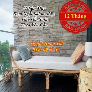 [Mã LIFEBKA5 giảm 10% tối đa 1 Triệu đơn 500k] Đệm Ngồi Ghế Salon Mây TIDUS - Nhận Đặt Hàng Đệm Ghế Theo Yêu Cầu.