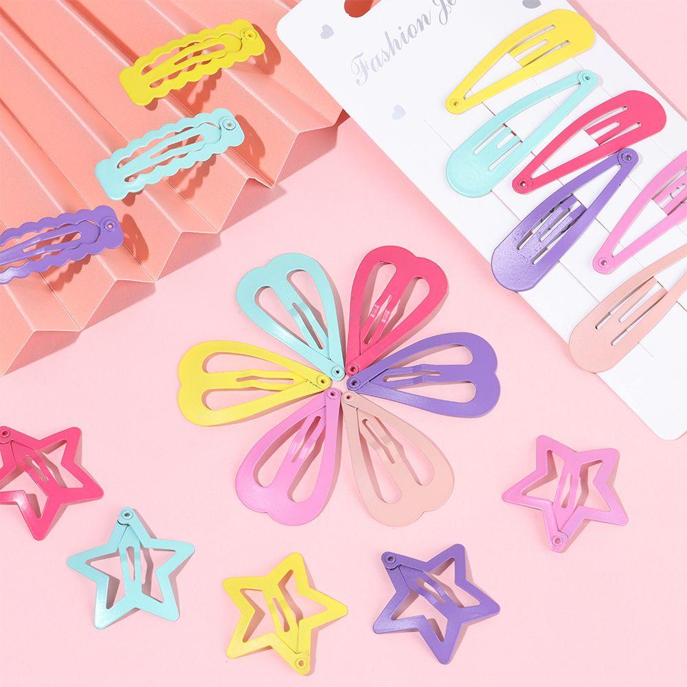 ESPO Set 6 Kẹp Tóc Nhiều Màu Dễ Thương Cho Nữ