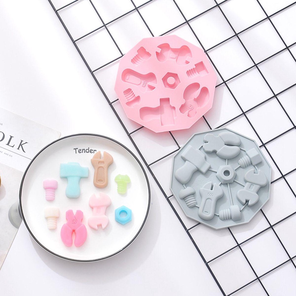 Khuôn Silicone Làm Thạch Rau Câu Hình Bàn Tay DIY