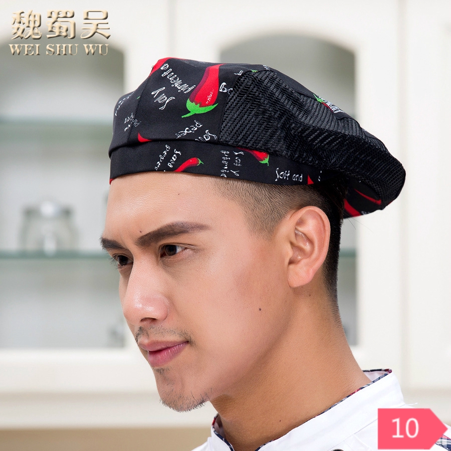 Nón đầu bếp freesize Nam Nữ kaki Cao Cấp