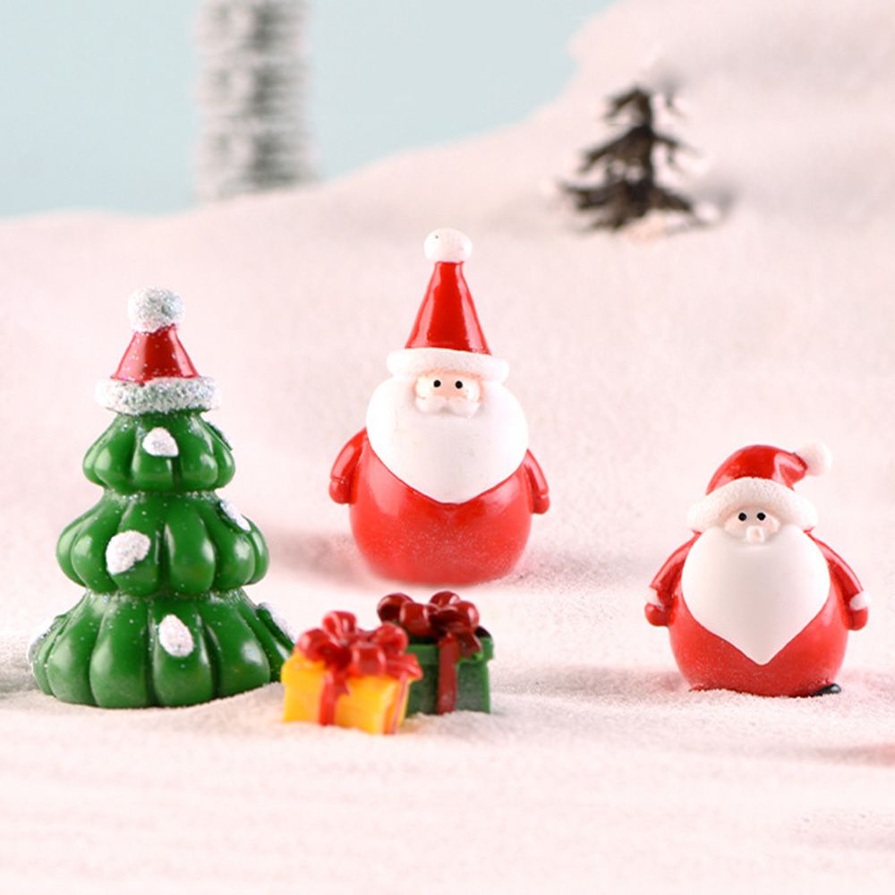 1 Mô Hình Ông Già Noel / Tuần Lộc / Người Tuyết / Ông Già Noel / Tuần Lộc Mini Diy Trang Trí Cây Thông Giáng Sinh