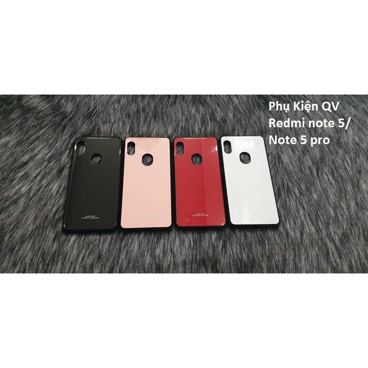 Ốp Lưng Chống Sốc Glass Case Xiaomi Redmi Note 5 Pro / Note 5