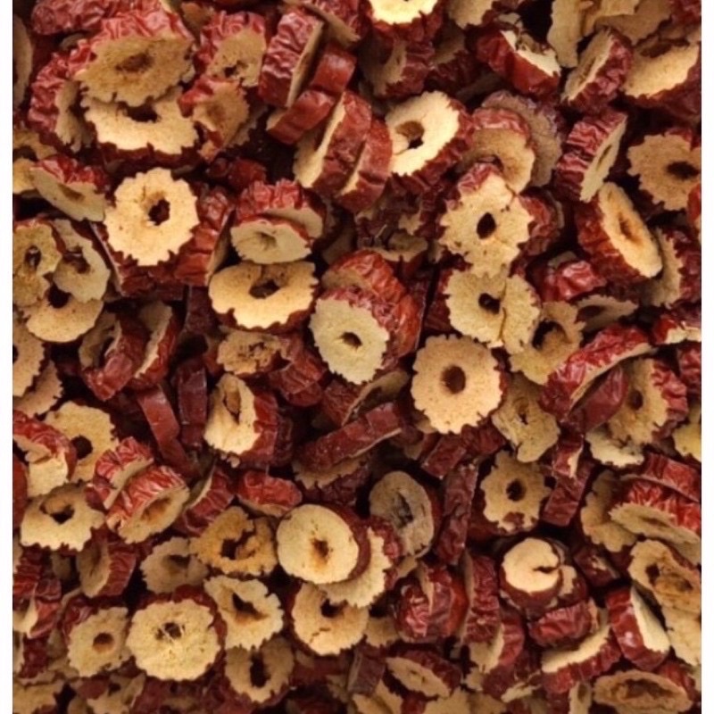 Táo đỏ thái lát sấy khô Tây bắc 1 kg
