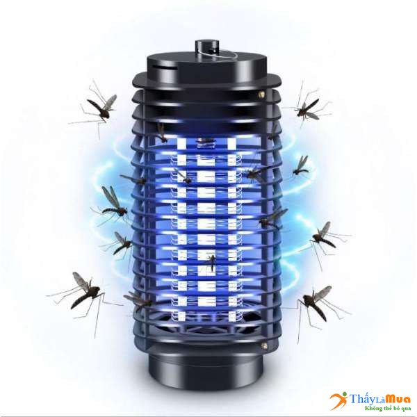 Đèn bắt muỗi, đuổi côn trùng hình tháp INSECT KILLER, có móc