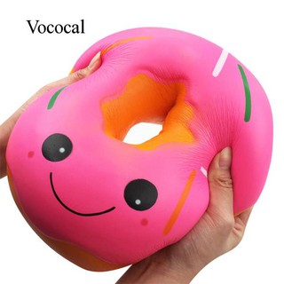 Đồ chơi bóp Squishy kiêm móc khóa hình bánh donut dễ thương-MS28