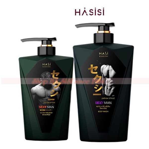 Gel Tắm Nước Hoa Nam - HASI - Sexy Man Body Wash 380g