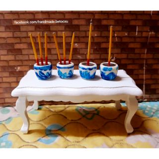 Đồ chơi miniature 1:12_ Bát lư hương