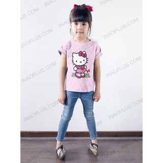 Áo hello kitty dành cho bé gái-in áo theo yêu cầu