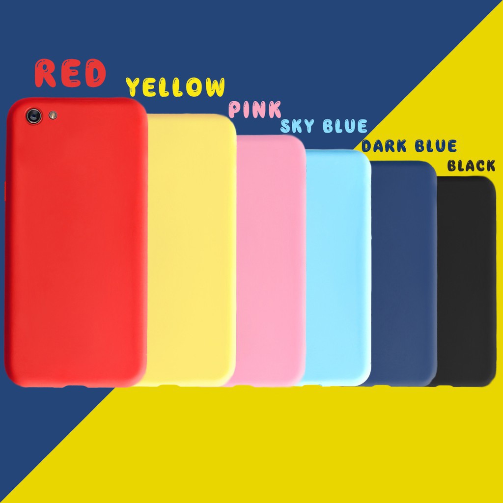 OPPO F3 / OPP A77 Mediatek Candy Color Soft Case OPPO F3 A77 mtk Plain Silicone Phone Casing