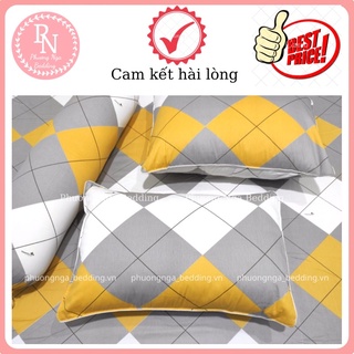 Vỏ Gối Cotton có in logo kích thước 40x60; 50x70