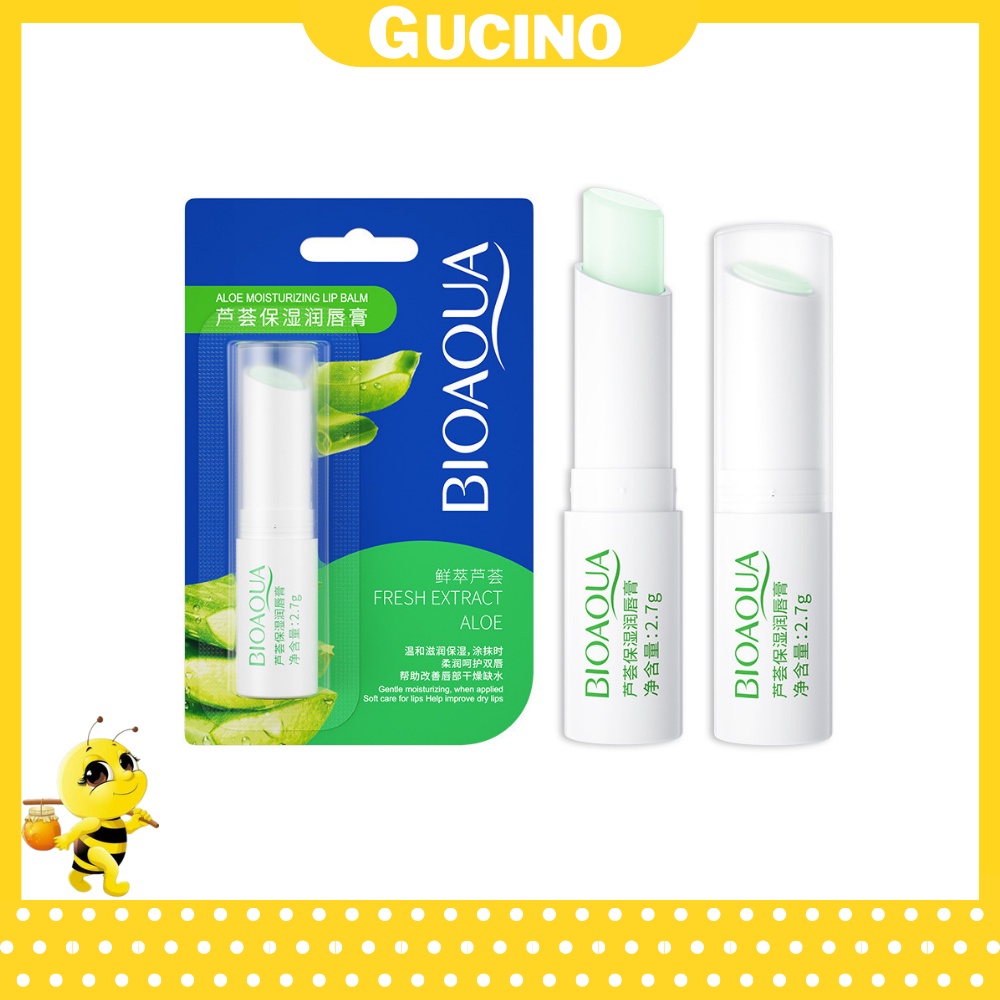 Son Dưỡng Môi Bioaqua Chiết Xuất Thiên Nhiên Dưỡng Ẩm Bổ Sung Nước Cho Làn Môi Giảm Nứt Nẻ Tuỳ Chọn