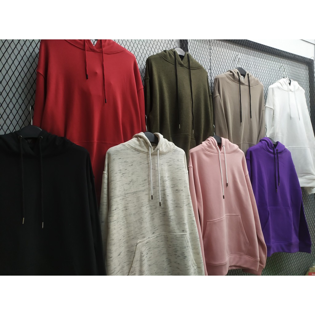 Áo Hoodie Basic Nam Nữ Form Rộng