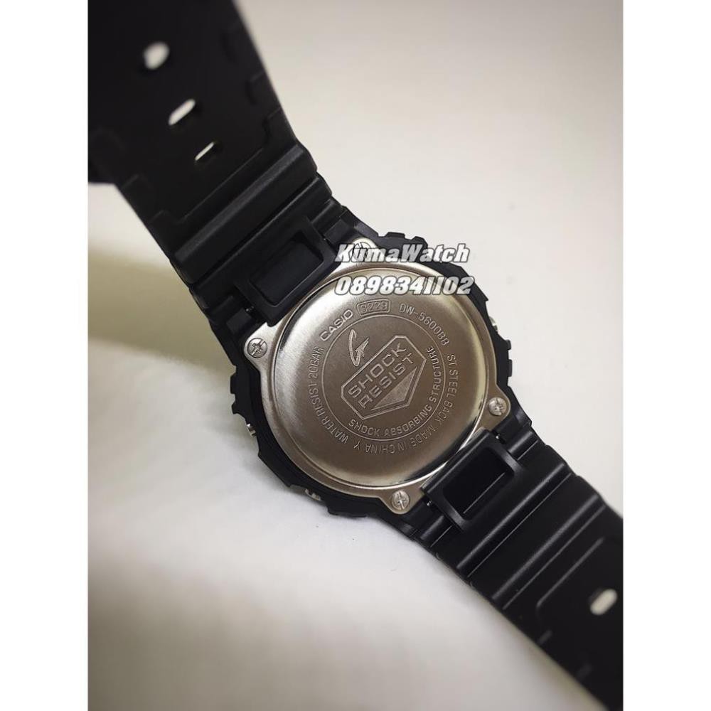 Đồng hồ nam Casio Gshock DW-5600BB-1CR –Chống nước 200m, Nam tính, 42mm, Đen huyền ảo | BigBuy360 - bigbuy360.vn