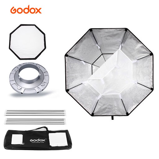 Tản sáng bát giác Softbox Godox Octa BW120cm