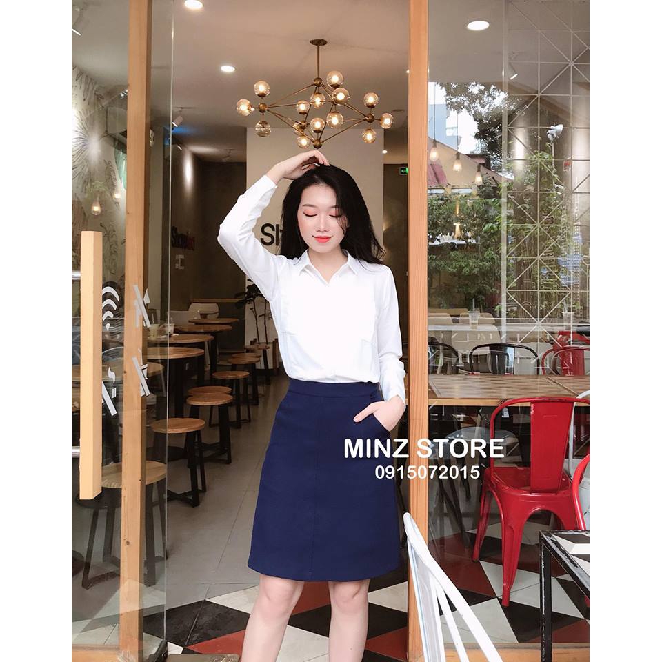 Chân váy A gân giữa | BigBuy360 - bigbuy360.vn