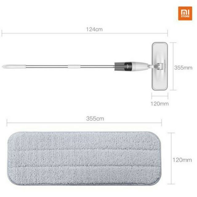 (⭐) Giẻ ( Miếng ) Thay Thế Cây Lau Nhà Đa Năng Deerma Spray Mop