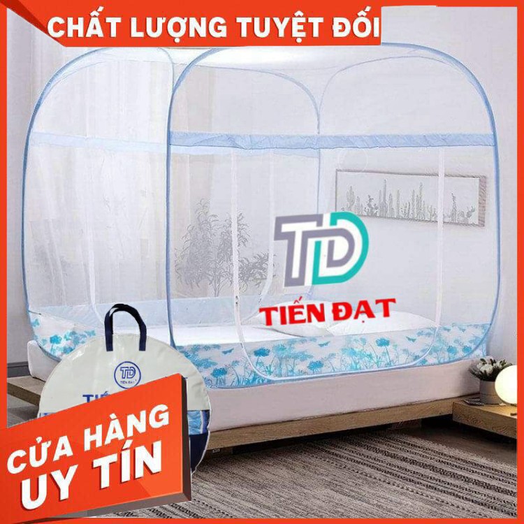 GIÁ ĐẸP NHẤTMàn chụp tự bung đỉnh vuông TIẾN ĐẠT có chân viền vải lụa cao cấp_FREESHIP TOÀN QUỐC