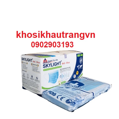 [Giá Sỉ] Hộp 50 cái khẩu trang y tế 4 lớp kháng khuẩn | BigBuy360 - bigbuy360.vn