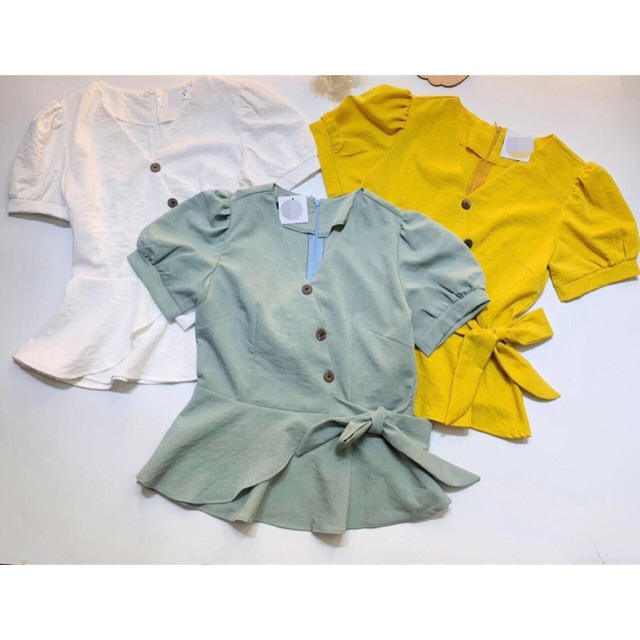 Áo peplum siu xinh